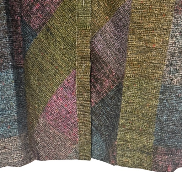 NorthStyle Patchwork Button Down Versatile Shacket SzL Multicolor New - Picture 5 of 13